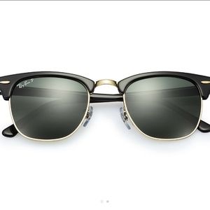Ray-Ban Authentic Clubmaster 3016 W0365 51mm Ebony